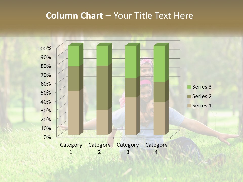 A Man Holding A Little Girl In His Arms PowerPoint Template