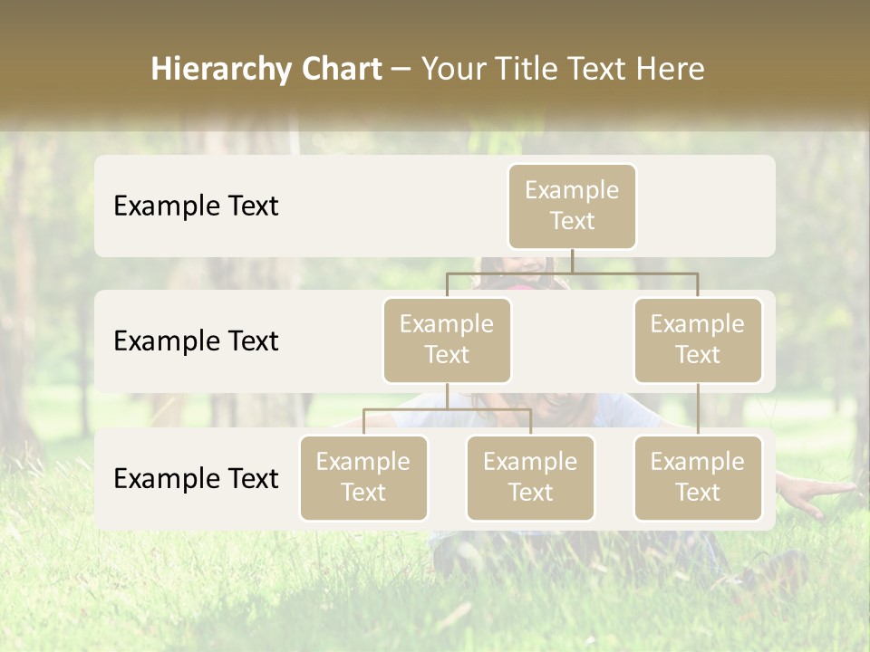 A Man Holding A Little Girl In His Arms PowerPoint Template
