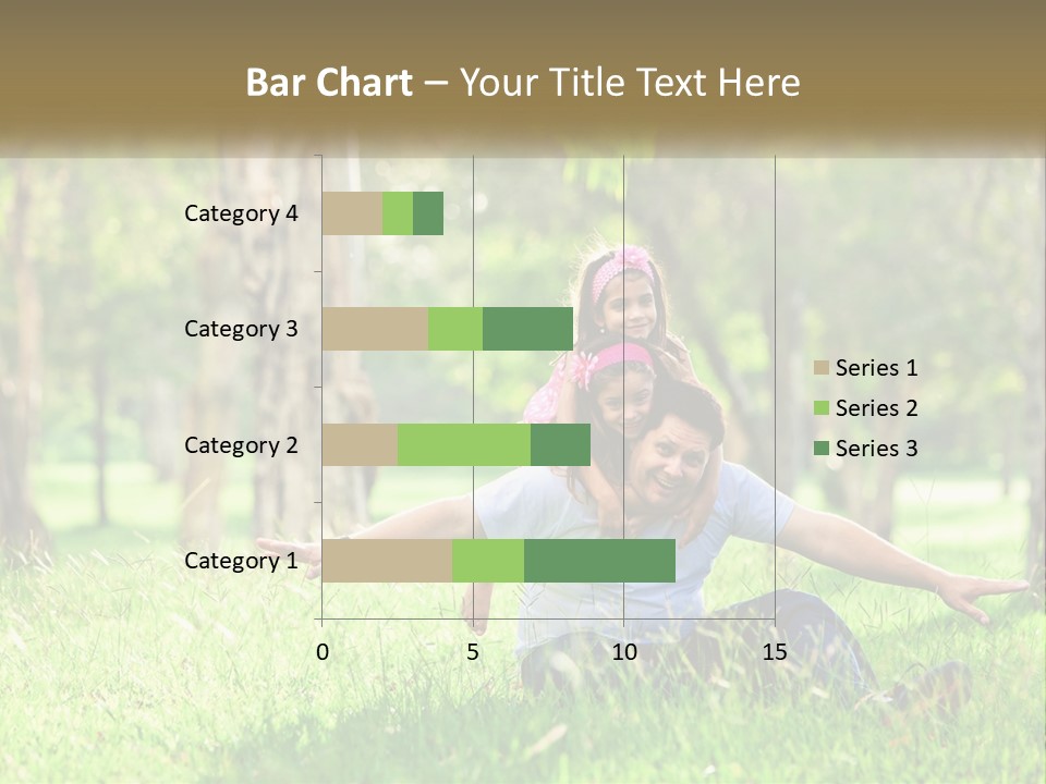 A Man Holding A Little Girl In His Arms PowerPoint Template