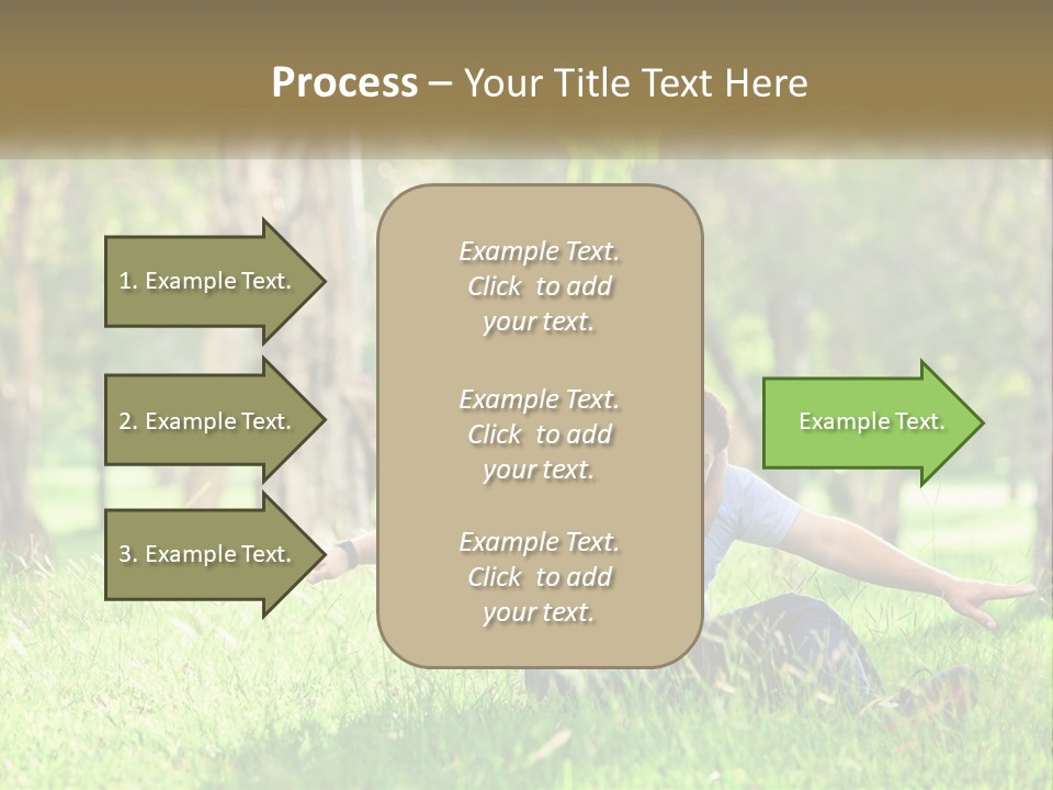 A Man Holding A Little Girl In His Arms PowerPoint Template