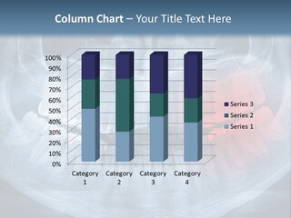 An X - Ray Of A Man's Teeth With A Red Spot In The PowerPoint Template