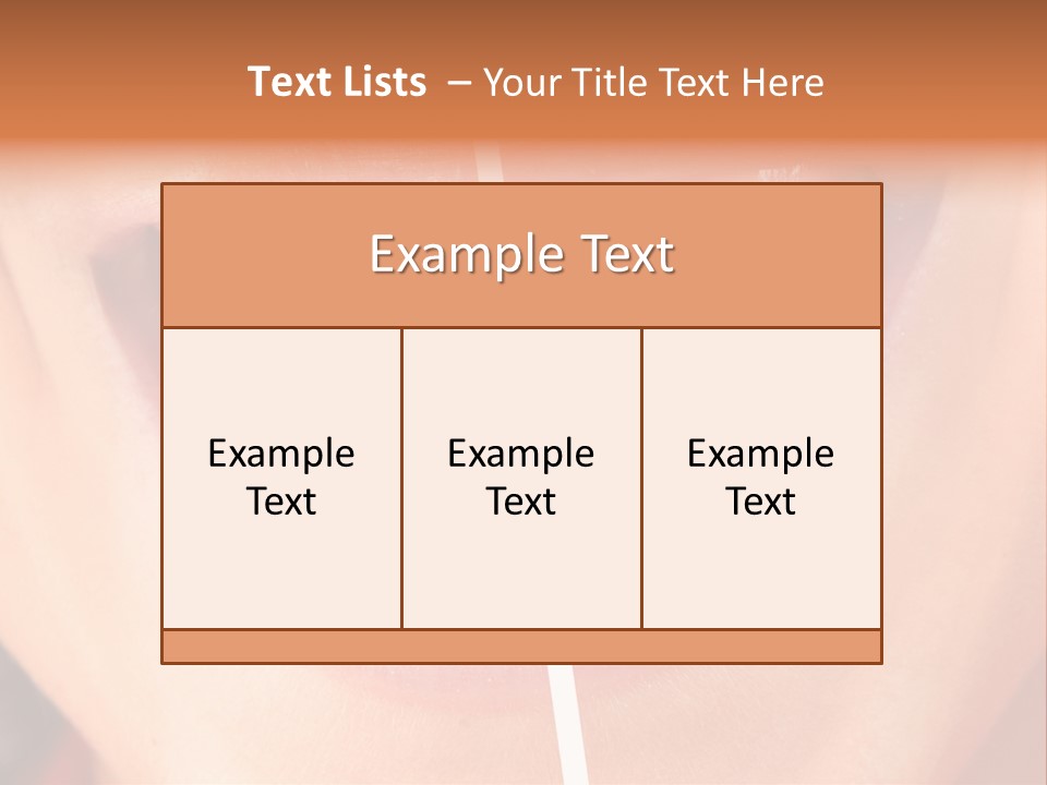 A Woman's Teeth Before And After Whitening PowerPoint Template