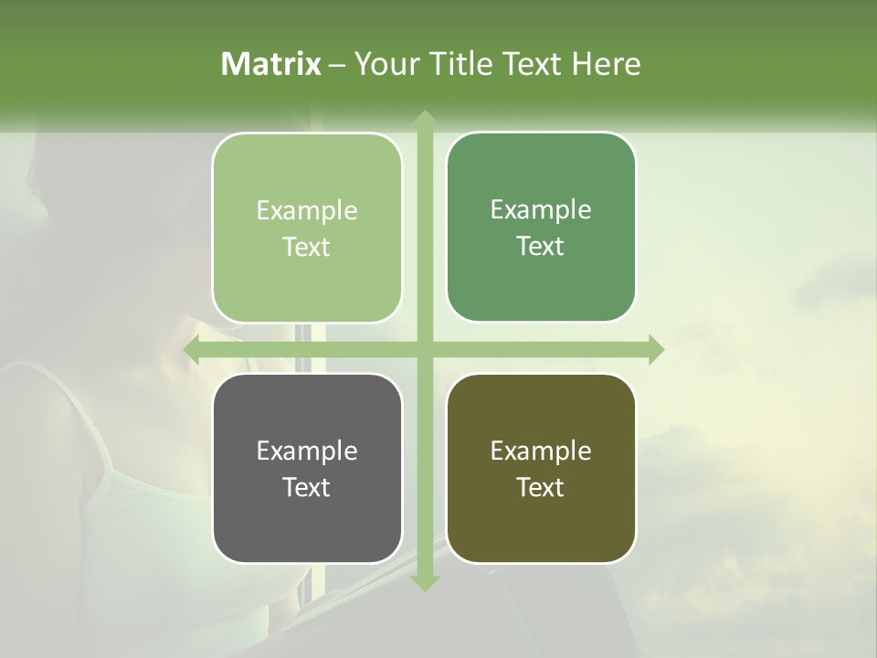 A Woman Sitting On A Window Sill Reading A Book PowerPoint Template