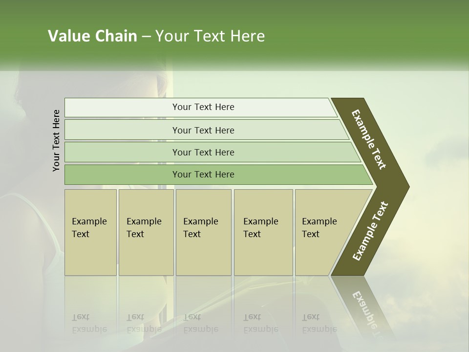 A Woman Sitting On A Window Sill Reading A Book PowerPoint Template