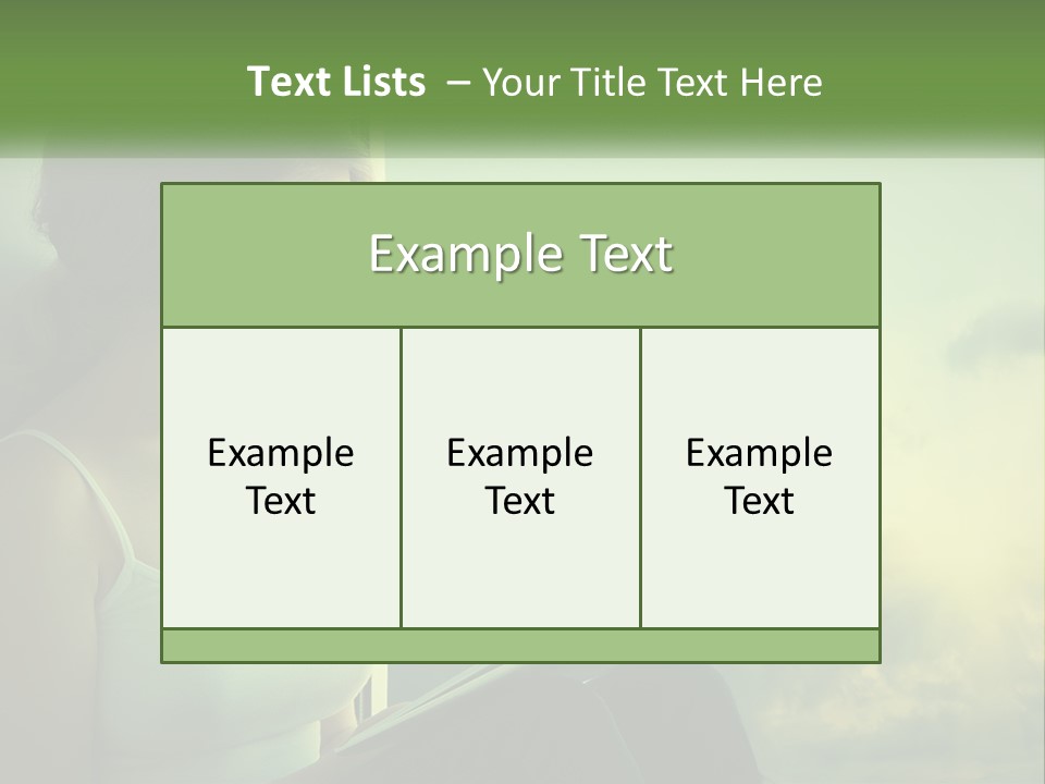 A Woman Sitting On A Window Sill Reading A Book PowerPoint Template