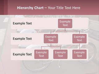 A Row Of Bikes Parked Next To Each Other PowerPoint Template