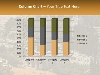 A Picture Of A Church In The Middle Of A Hill PowerPoint Template