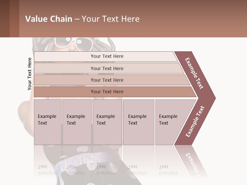 A Woman With A Scarf And Sunglasses On Her Head PowerPoint Template