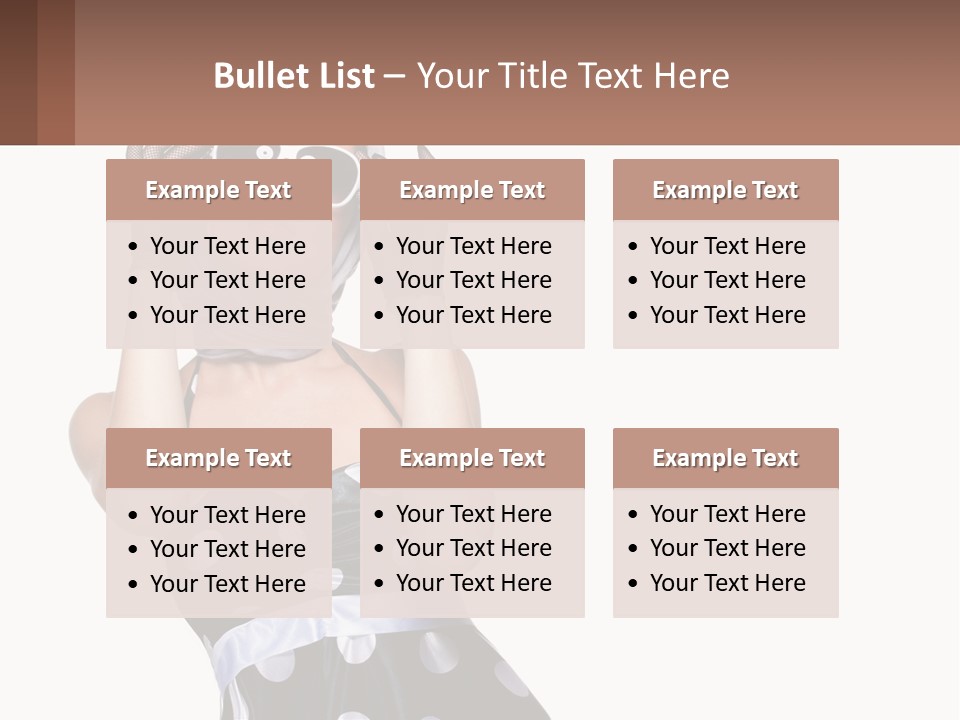 A Woman With A Scarf And Sunglasses On Her Head PowerPoint Template