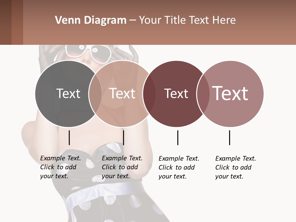 A Woman With A Scarf And Sunglasses On Her Head PowerPoint Template