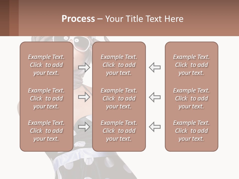 A Woman With A Scarf And Sunglasses On Her Head PowerPoint Template