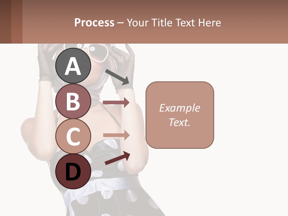 A Woman With A Scarf And Sunglasses On Her Head PowerPoint Template