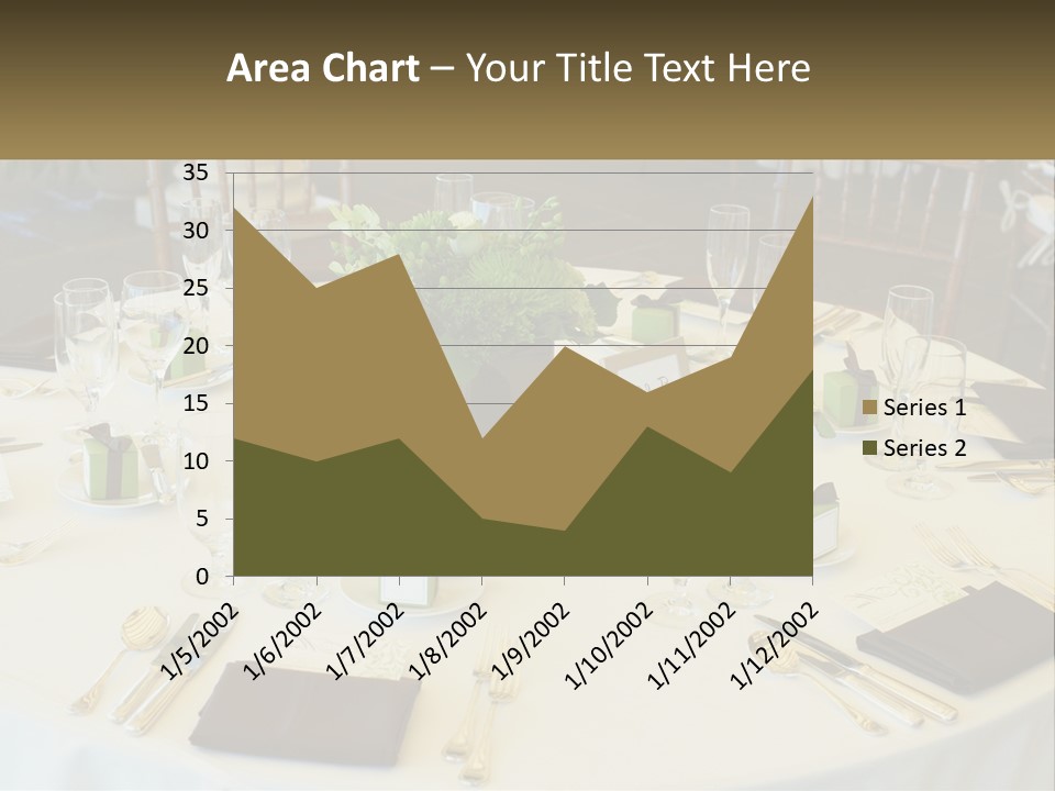 A Table With Place Settings And Place Cards On It PowerPoint Template