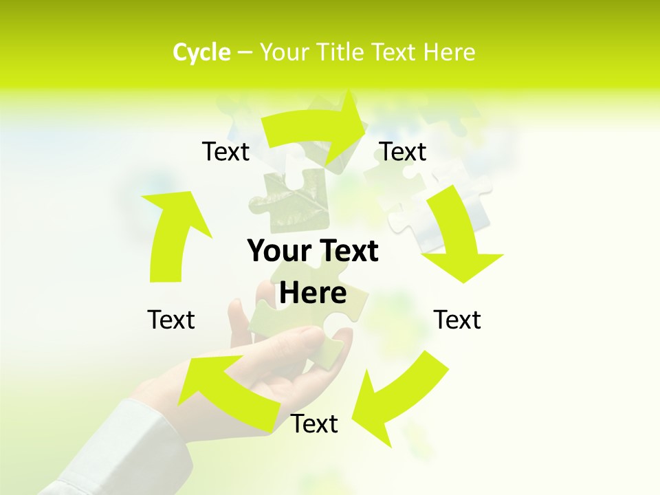 A Person Holding A Piece Of A Puzzle PowerPoint Template