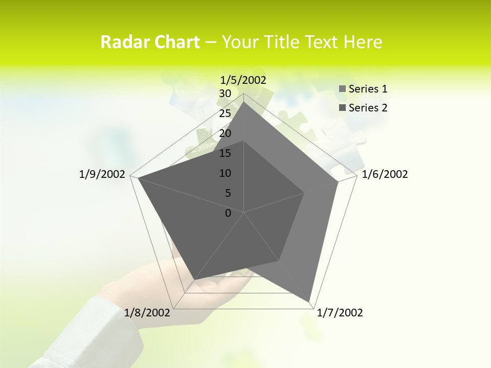 A Person Holding A Piece Of A Puzzle PowerPoint Template