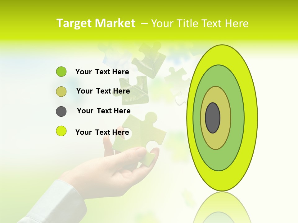 A Person Holding A Piece Of A Puzzle PowerPoint Template