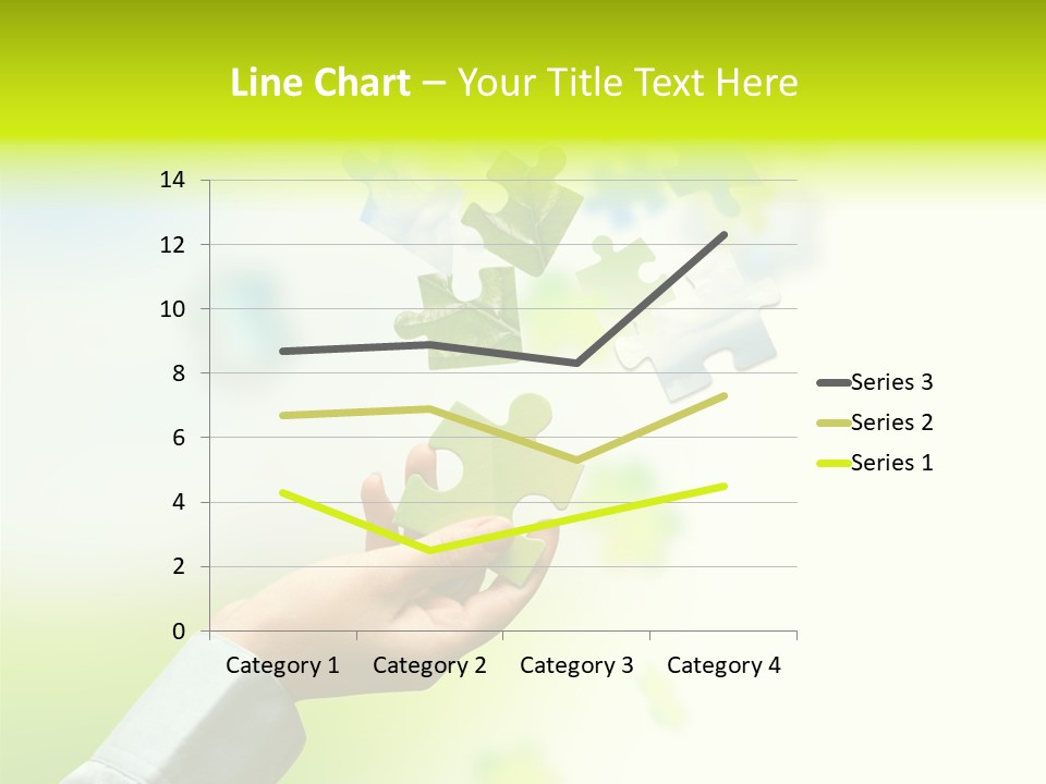A Person Holding A Piece Of A Puzzle PowerPoint Template