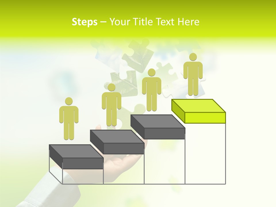 A Person Holding A Piece Of A Puzzle PowerPoint Template