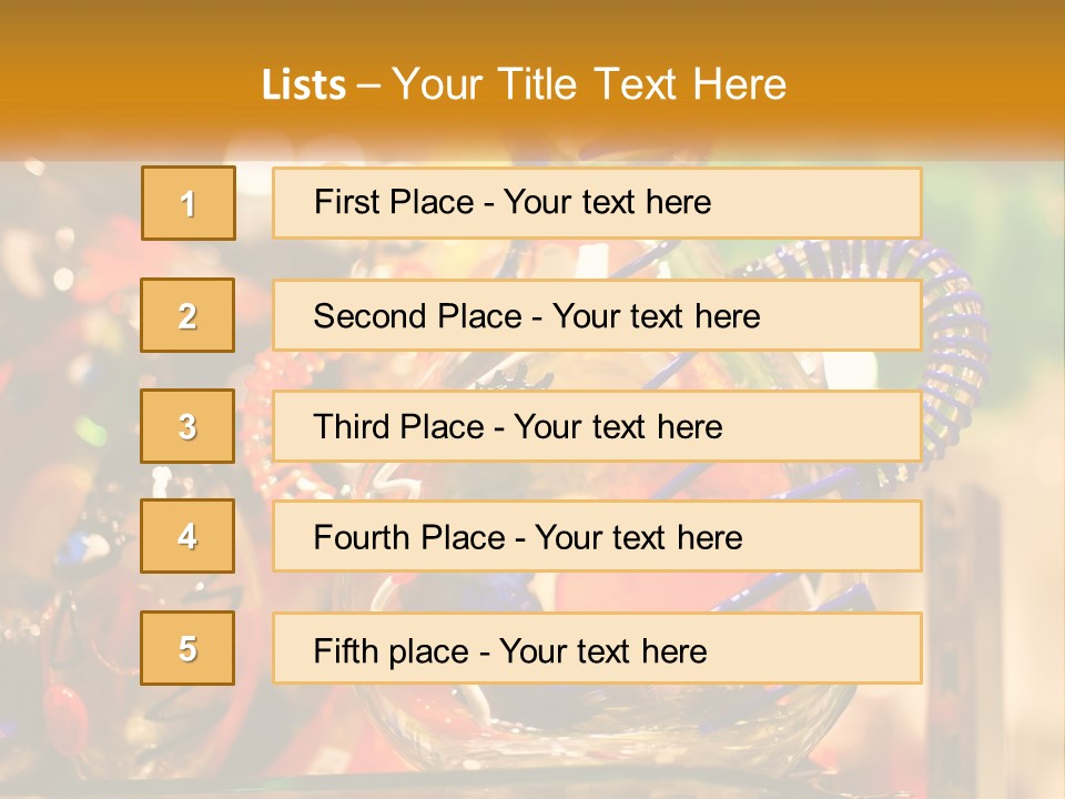 A Group Of Glass Vases Sitting On Top Of A Table PowerPoint Template