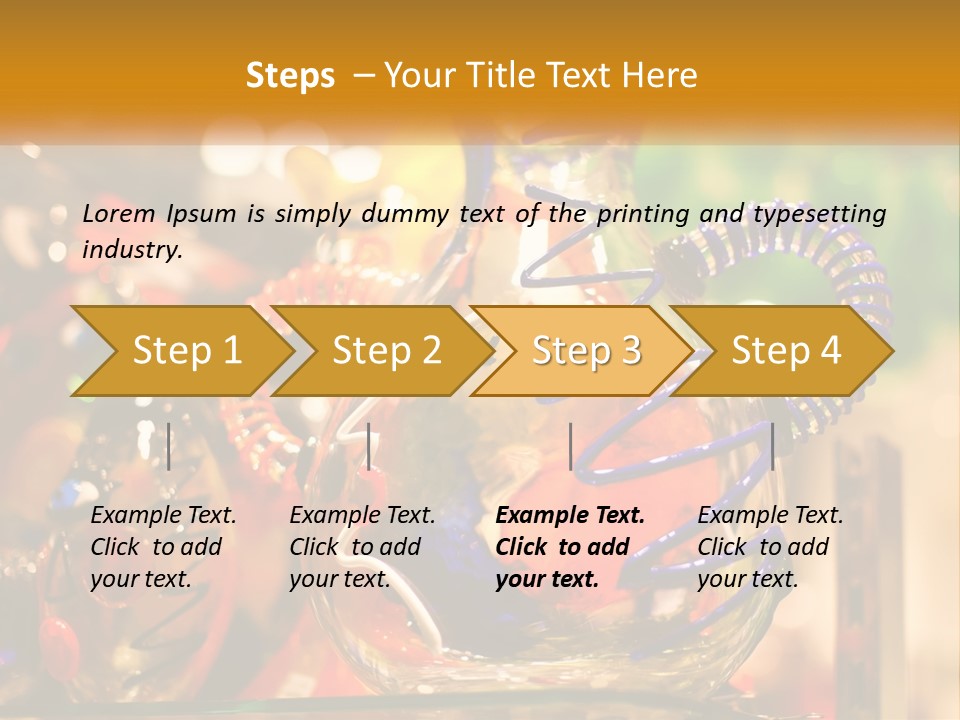 A Group Of Glass Vases Sitting On Top Of A Table PowerPoint Template