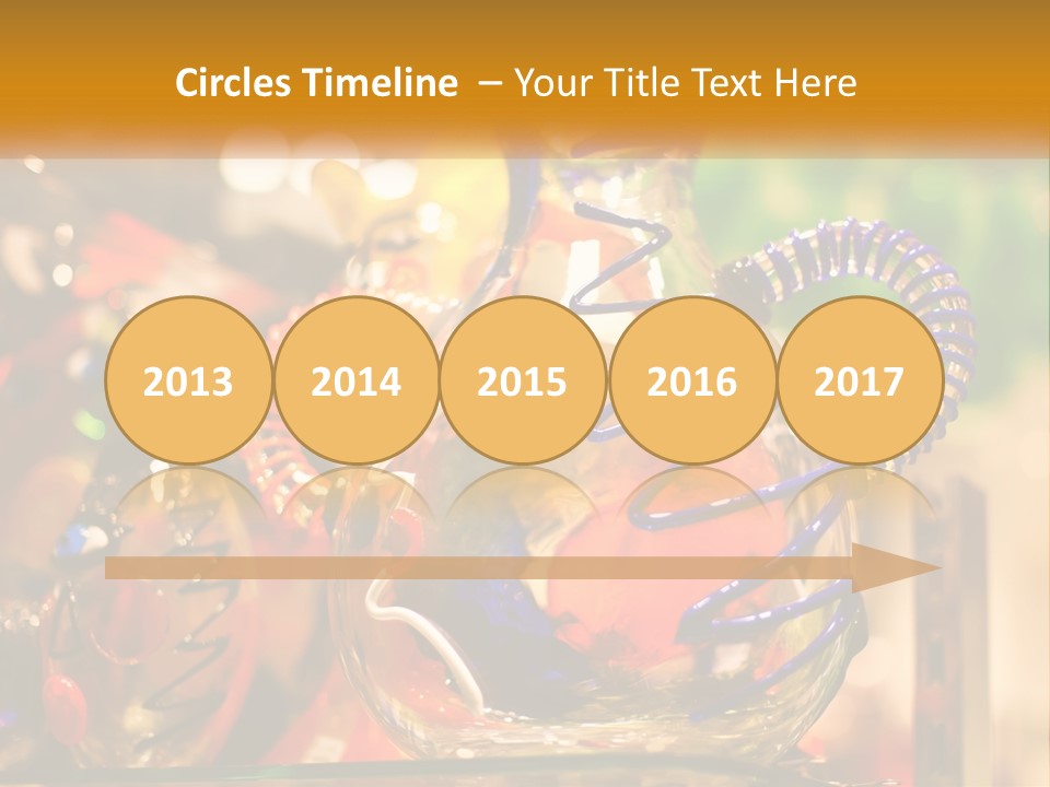 A Group Of Glass Vases Sitting On Top Of A Table PowerPoint Template