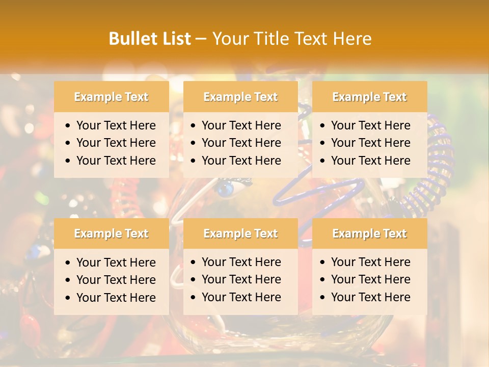 A Group Of Glass Vases Sitting On Top Of A Table PowerPoint Template