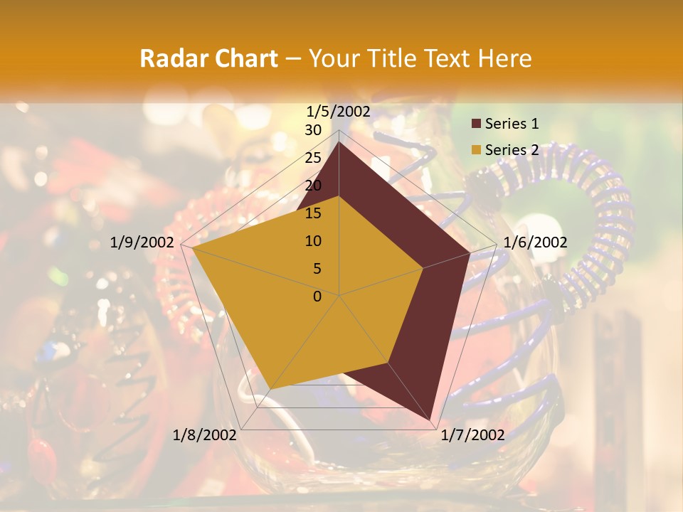 A Group Of Glass Vases Sitting On Top Of A Table PowerPoint Template
