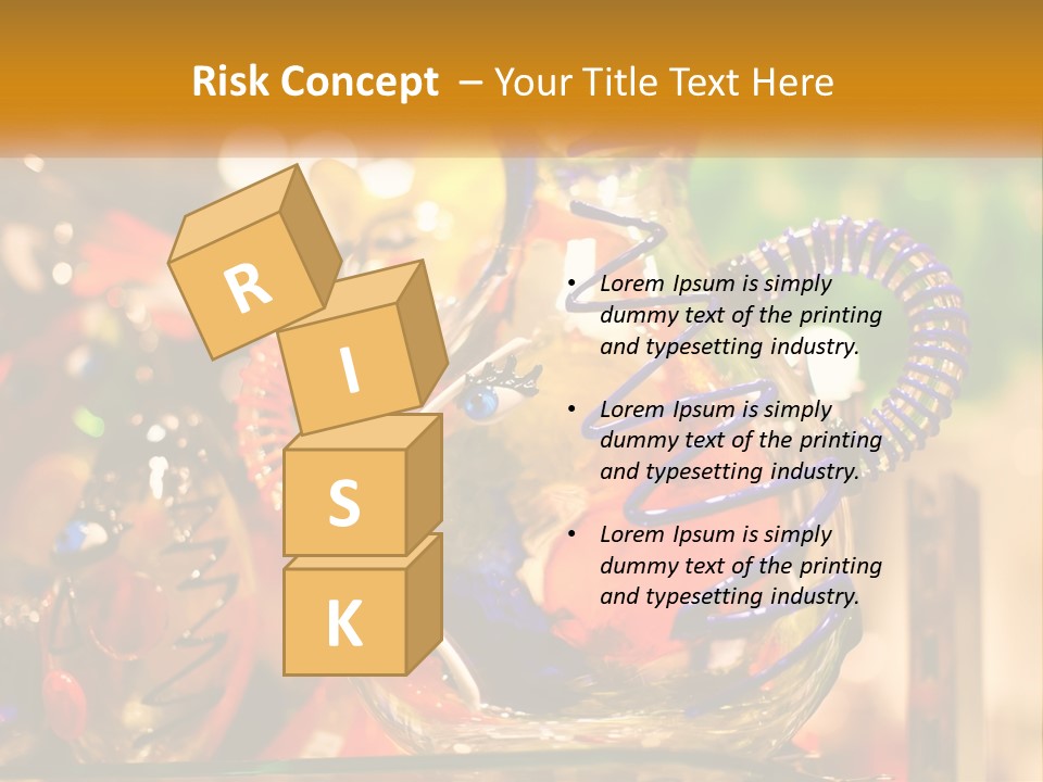 A Group Of Glass Vases Sitting On Top Of A Table PowerPoint Template