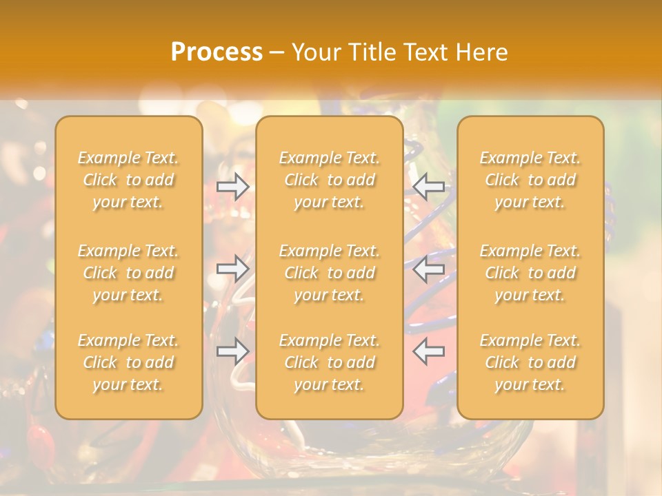 A Group Of Glass Vases Sitting On Top Of A Table PowerPoint Template