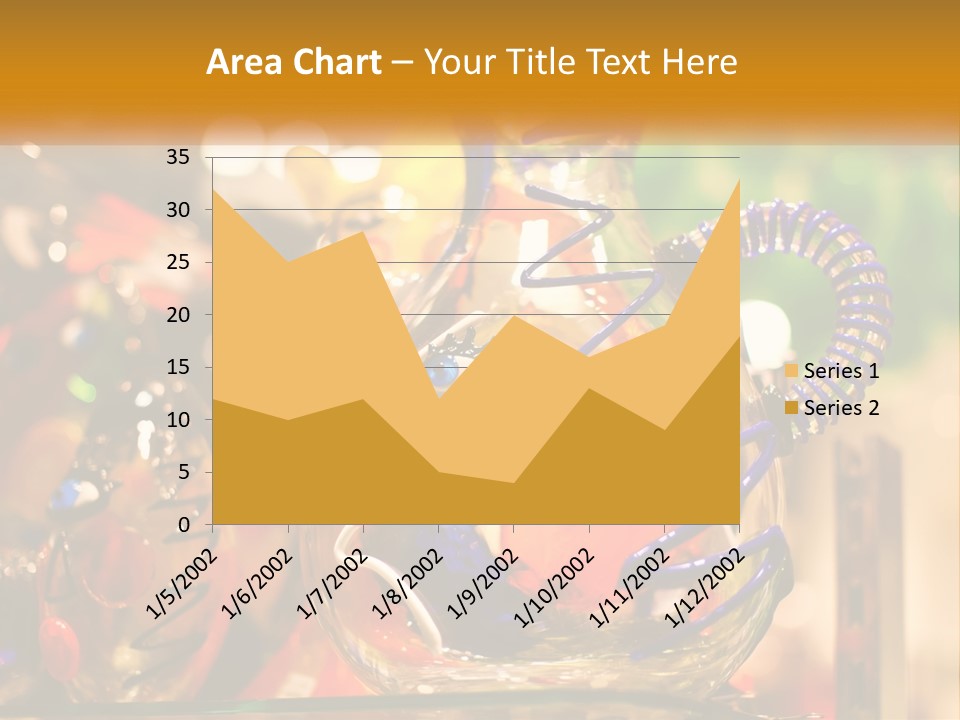 A Group Of Glass Vases Sitting On Top Of A Table PowerPoint Template
