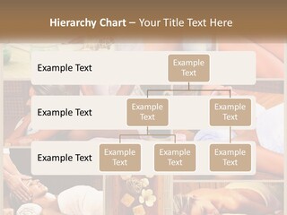 A Collage Of Pictures Of A Woman Getting A Massage PowerPoint Template