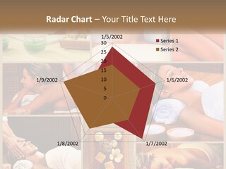 A Collage Of Pictures Of A Woman Getting A Massage PowerPoint Template