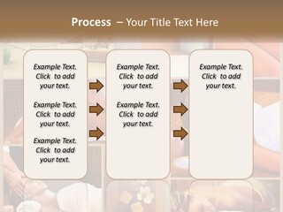A Collage Of Pictures Of A Woman Getting A Massage PowerPoint Template