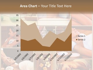 A Collage Of Pictures Of A Woman Getting A Massage PowerPoint Template