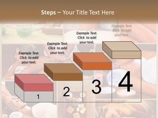 A Collage Of Pictures Of A Woman Getting A Massage PowerPoint Template