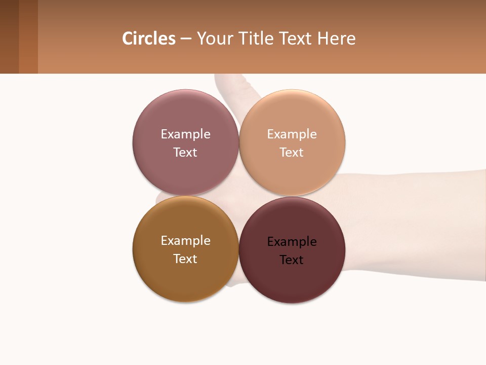 A Person Giving A Thumbs Up Sign PowerPoint Template