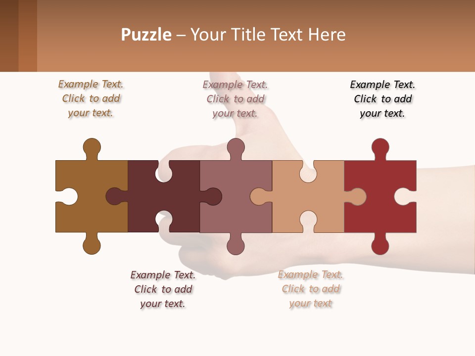 A Person Giving A Thumbs Up Sign PowerPoint Template