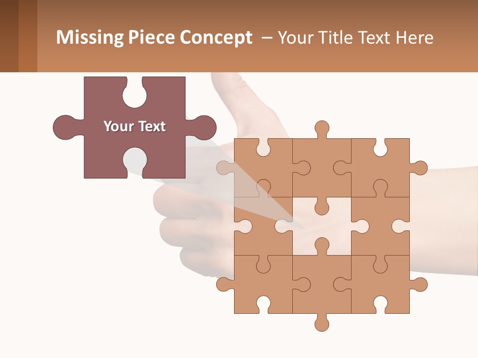 A Person Giving A Thumbs Up Sign PowerPoint Template