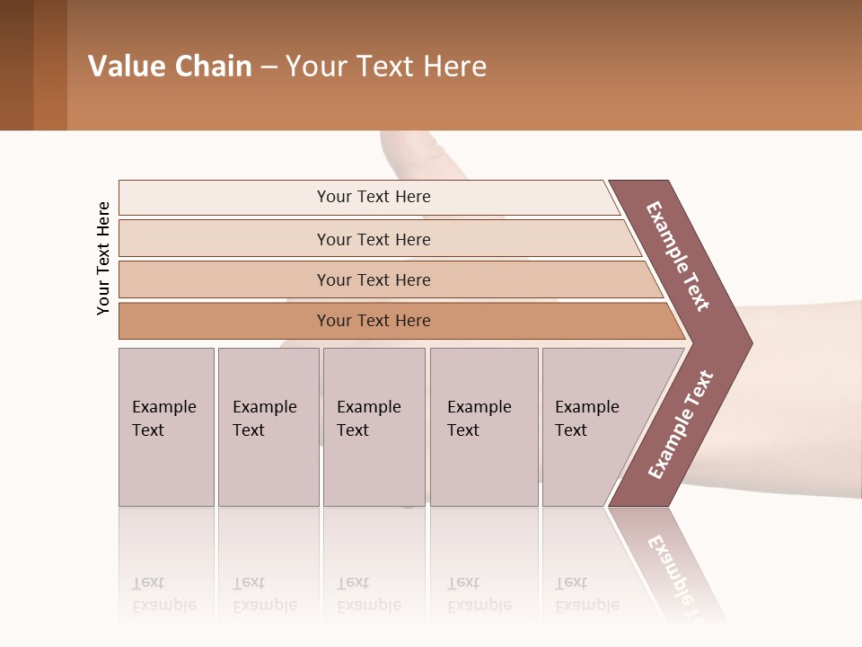 A Person Giving A Thumbs Up Sign PowerPoint Template