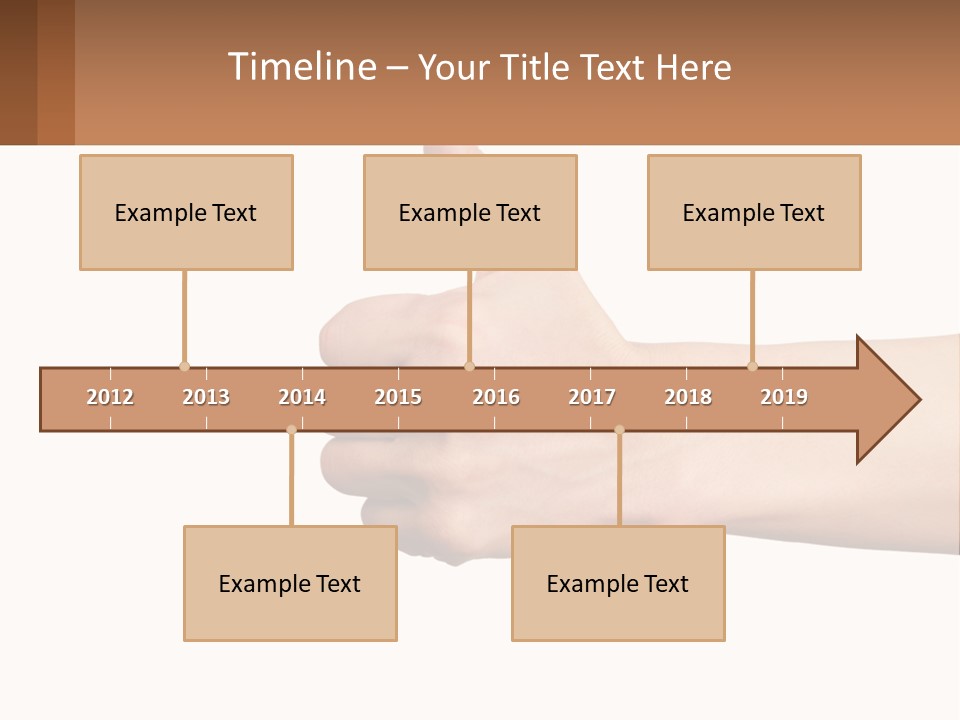 A Person Giving A Thumbs Up Sign PowerPoint Template