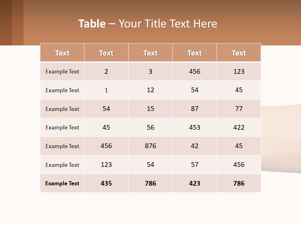 A Person Giving A Thumbs Up Sign PowerPoint Template