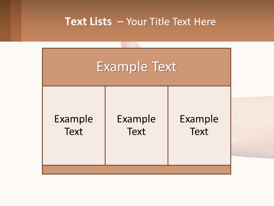A Person Giving A Thumbs Up Sign PowerPoint Template