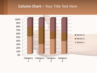 A Person Giving A Thumbs Up Sign PowerPoint Template