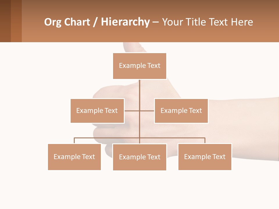 A Person Giving A Thumbs Up Sign PowerPoint Template