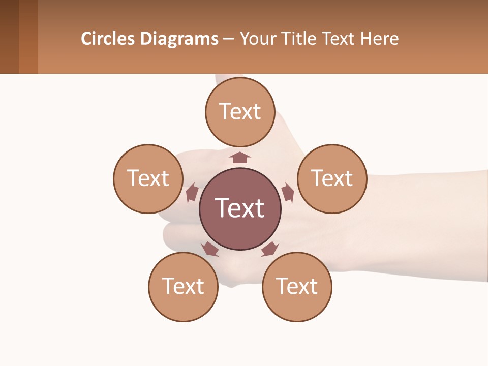 A Person Giving A Thumbs Up Sign PowerPoint Template