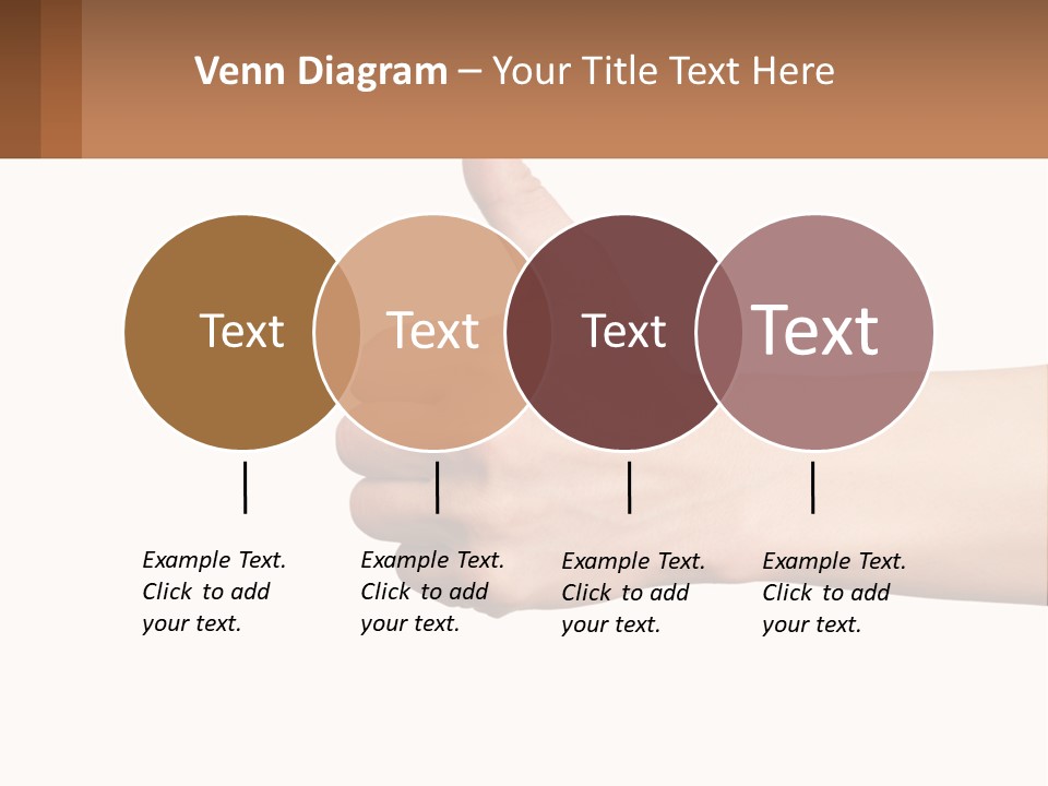 A Person Giving A Thumbs Up Sign PowerPoint Template