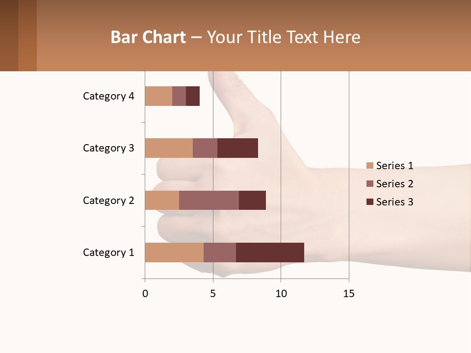 A Person Giving A Thumbs Up Sign PowerPoint Template