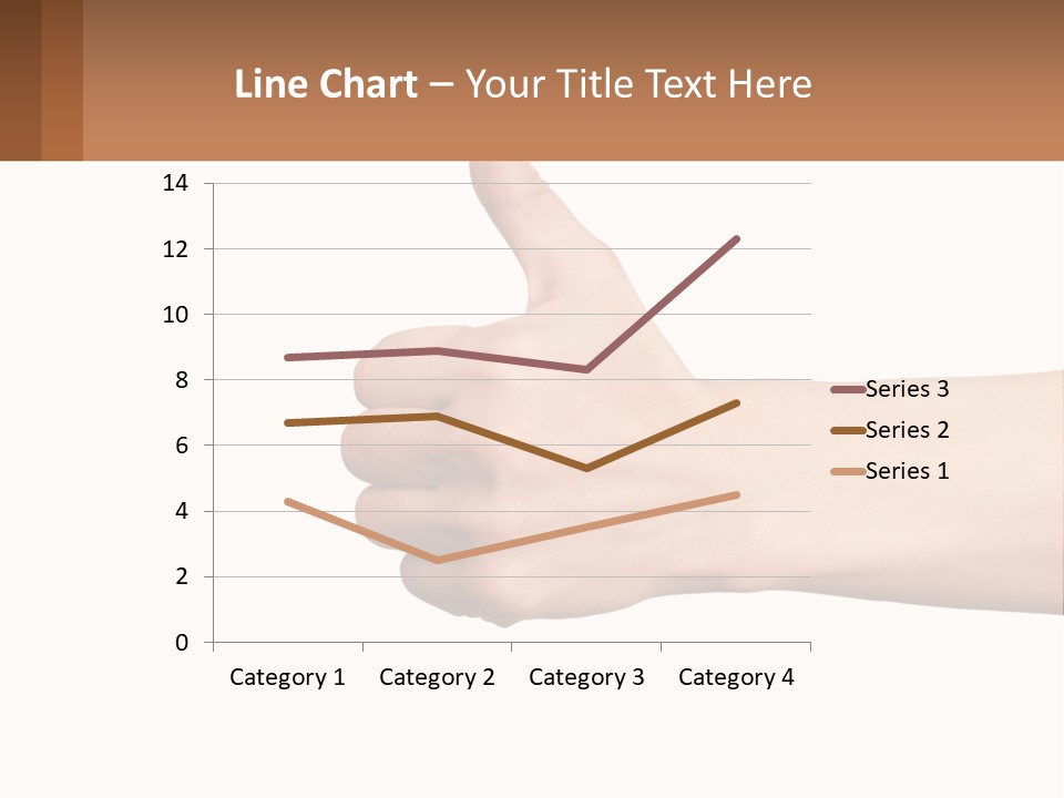 A Person Giving A Thumbs Up Sign PowerPoint Template