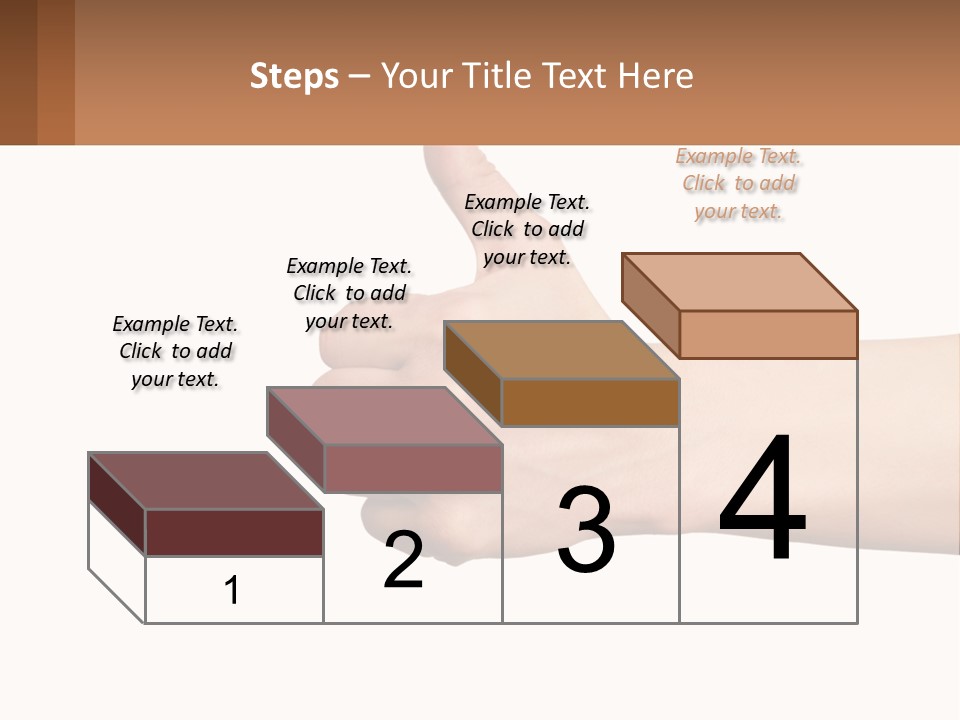 A Person Giving A Thumbs Up Sign PowerPoint Template