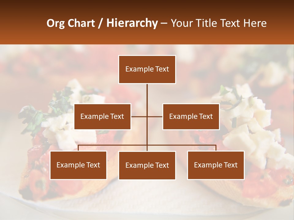 A Close Up Of A Plate Of Food On A Table PowerPoint Template